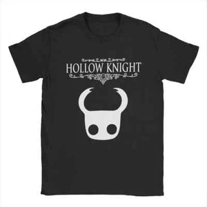 Hollow Knight T Shirt Men Pure Cotton Fun T-Shirt Crew Neck Tee Shirt Short Slee - Picture 1 of 3