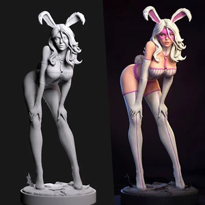 NUEVO 1/24 Manga Bunny Girl Kit Modelo Impreso en 3D Sin Pintar - Imagen 1 de 7