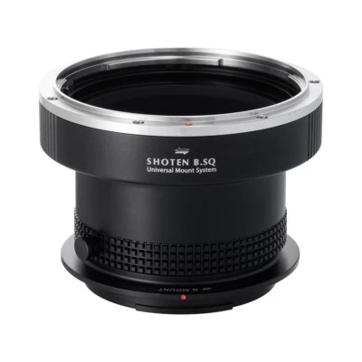 SHOTEN UMS B.SQ-FG-U mount adapter -Bronica SQ lens to Fujifilm G camera (GFX)