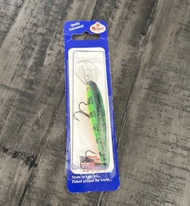 Fire Tiger/ Perch Manns Bait Co Stretch 10+ Discontinued Crankbait 3 3/8” 1/4oz - Picture 1 of 5