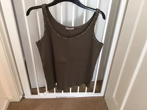 M&S Collection Gerippte Khaki Weste Uk22.(tadelloser Zustand..nie getragen) - Bild 1 von 4