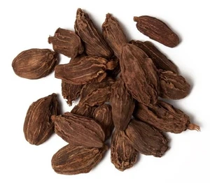 Organic Indian Black Cardamom Pods Smoky Cardamom Pods Cooking Asian - Picture 1 of 1