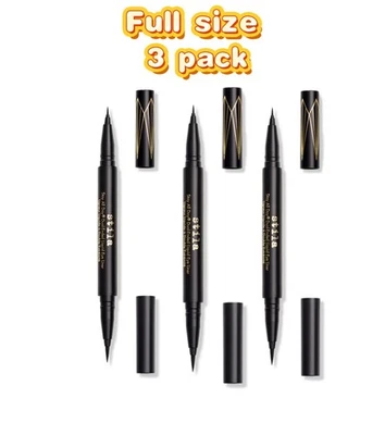 Stila Stay All Day Matte Waterproof Liquid Eyeliner Dual Ended 3 Pack Bundle - Image 1 of 4