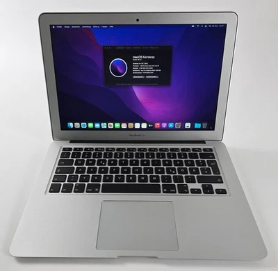 Apple MacBook Air 2017 A1466 13,3“ i5-5350U 1,8GHz 128GB 8GB Monterey #91NT - Bild 1 von 4