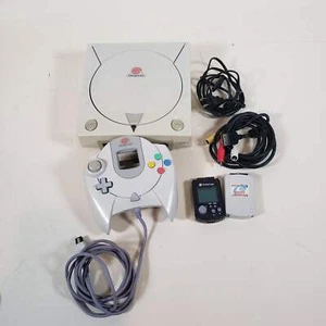 Sega Dreamcast Video Game Console White NXDC-007 Tested and Working! - Picture 1 of 11