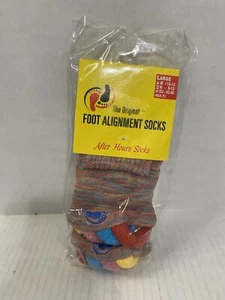 Original Foot Alignment Socks After Hours Ease Foot Pain Large (W 10-13 M 9-13)  - Picture 1 of 2