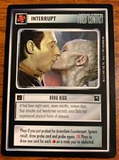1997 Decipher Star Trek The Next Generation First Contact Interrupt Borg Kiss