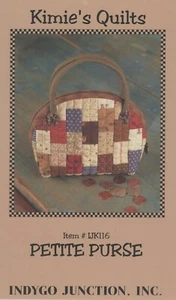 Indygo Junction Kimie's Quilts Petite Purse Applique Quilt Pattern - Picture 1 of 2