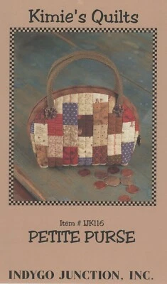 Indygo Junction Kimie's Quilts Petite Purse Applique Quilt Pattern - Image 1 of 2