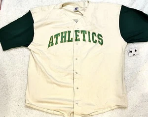 Camiseta deportiva auténtica de colección de Mark McGwire de los Oakland Athletics Rawlings talla 52 - Imagen 1 de 7