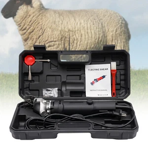 350W 220V Schafschere Schermaschine Schafe Pferde Elektrische Schafschermaschine - Bild 1 von 20