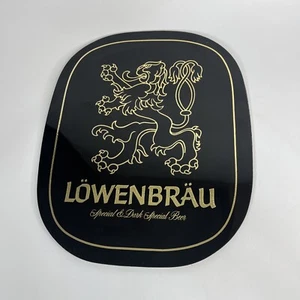 Vintage 1978 Lowenbrau Mirrored Advertising Beer Sign 10"x 12" - Picture 1 of 6