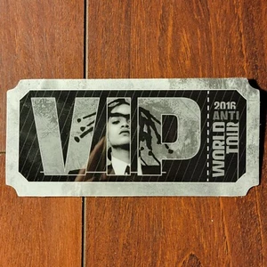 Rihanna Anti World Tour VIP Ticket - Limited Edition Souvenir - Rare Collectible - Picture 1 of 2