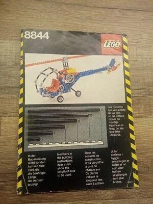 Manuale LEGO " System" Vintage Anno 1981 Nr 8844 - Immagine 1 di 4