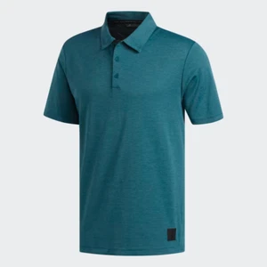 adidas Golf Adicross No Show Transition Polo Shirt, Dark Green, NEW - Picture 1 of 2