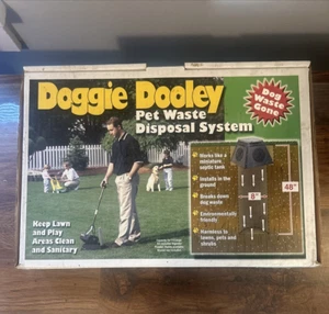 Doggie Dooley El Sistema Original de Eliminación de Residuos para Perros en Tierra Nuevo en Caja Abierta - Imagen 1 de 11