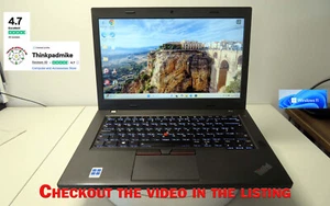 Lenovo ThinkPad T470p 7700HQ i7 2.8Ghz 32GB RAM 256GB SSD IPS NVIDIA MX (1000) - Picture 1 of 23