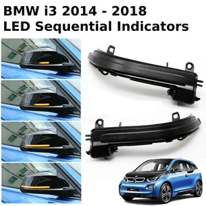 LED Sequential Indicators For BMW i3 2014-18 Mirror Dynamic Turn Signal - Bild 1 von 7