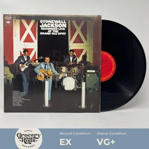STONEWALL JACKSON RECORDED LIVE AT THE GRAND OLE OPRY 1971 C30469 EX/VG+ - Picture 1 of 5