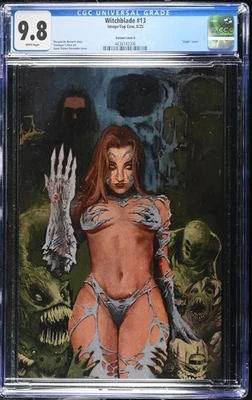 Witchblade #13 - Jason Shawn Alexander 1:25 Incentive Virgin Cover E - CGC 9.8 - Image 1 of 2