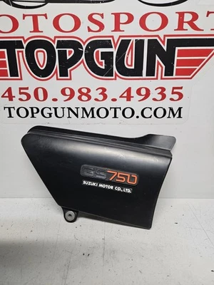 1977 - 1979 SUZUKI GS750E GS750 GS 750 SIDE COVER FRAME PANEL RIGHT 47111-45000 Foto 1 de 4