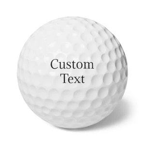 Personalized Golf Balls Set, Custom Golf Gift, Golf Lover's Delight - Picture 1 of 5