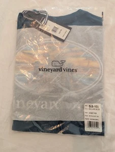 Vineyard Vines Boys Pocket T-shirt Sunset Pier S (8-10) - Picture 1 of 1