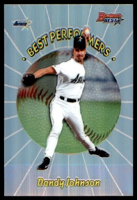 Randy Johnson 2018 Bowman's Best #98BP-RJ Astros MLB READ FREE SHIP AutographDen - Image 1 of 2