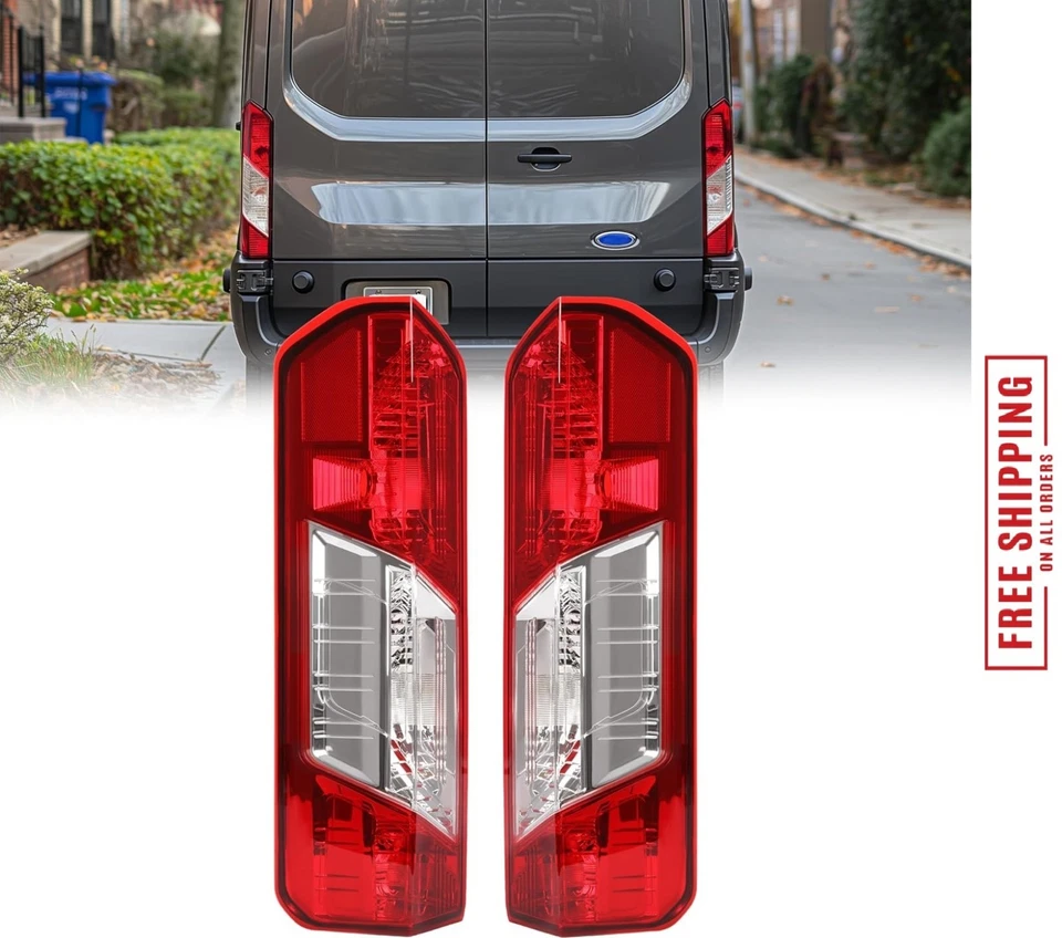 Par de luces traseras HECASA compatibles con Ford Transit 150 250 350 350 2015-2022... Foto 1 de 4