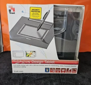 Trust TB-5300 Stylus Design Tablet + Pen - Graphic Tablet - BRAND NEW SEALED - Picture 1 of 3