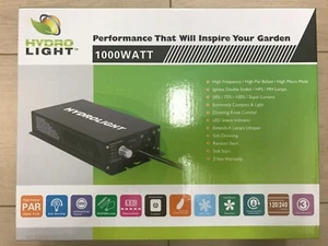 HYDROLIGHT SDE1000W BALLAST DIMMING OPTIONS (57E1) - Picture 1 of 5