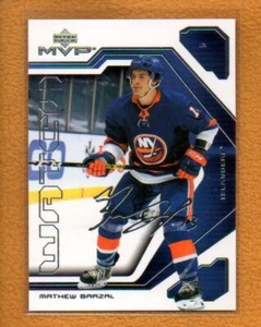 Reloj Mathew Barzal 2021-22 Upper Deck MVP Hockey 20 Aniversario #31 - Imagen 1 de 1