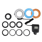 LED Ring Flash Light With 48 LEDs 3 Modes For Fuji SLR Camera - Continuous