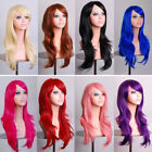 Women Girls 70cm Full Curly Wigs Cosplay Costume Anime Party Hair Wavy Long Wig?