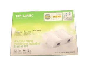TP-LINK TL-PA2010 AV200 200Mbps Nano Powerline Adapter - Picture 1 of 5