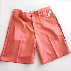 NWT Sz 32 Men's Golf Shorts Classic Fit Stretch Washed Red Amazon Basics - Picture 1 of 10