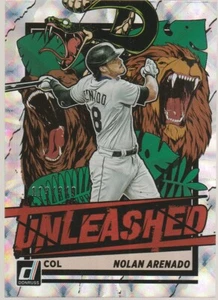 NOLAN ARENADO 2021 Donruss Unleashed # UNL21 Rockies S/N 113/349 rare - Picture 1 of 1