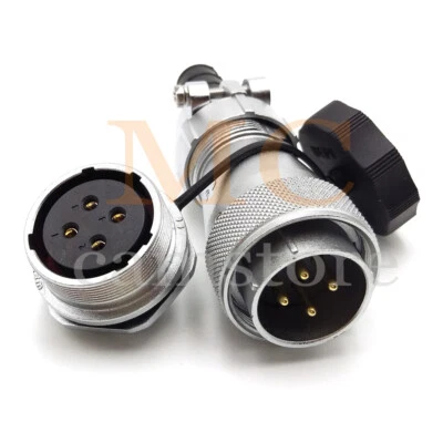 WEIPU WF28 25A 4Pin Panel Mount Waterproof Connector,Electrical Wire Connector - Image 1 of 4