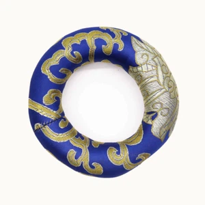 Blue Hoop Cushion (for 12-14cm bowls) - Picture 1 of 2