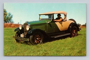 Postal de 1928 Hupmobile Sport Roadster Joseph Skriabis Collection Southwick, MA - Imagen 1 de 2