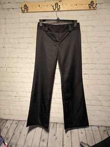 Wrapper satin wideleg pinstripe dress pants 5 - Picture 1 of 6