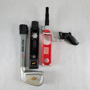 Activision Rapala Fishing Rod / Tiger Woods Golf Club - Wiimote Attachments - Picture 1 of 2