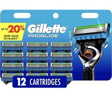 NIB Gillette ProGlide Men's Razor Blade Refills 12ct Hot Deal 3rd Retail Price