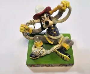 Jim Shore Disney Traditions "Hero of Our Hearts" Goofy as a Fireman No Box - Picture 1 of 4