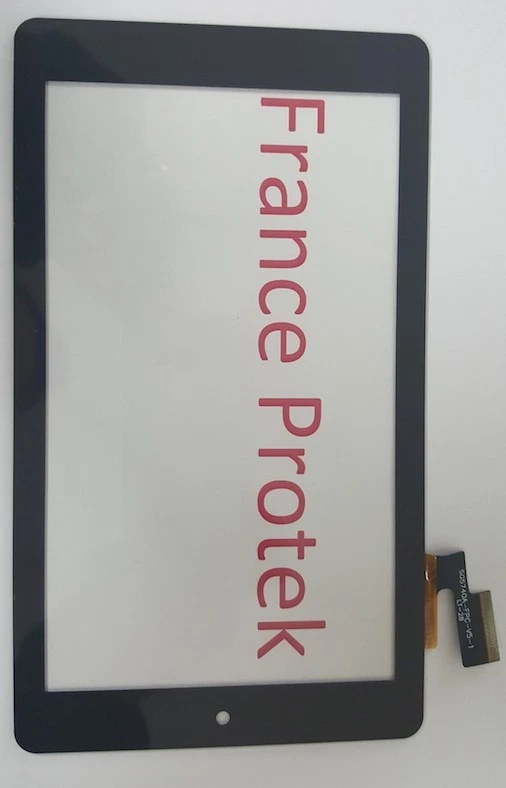 Noir:ecran tactile touchscreen vitre QILIVE AC70BNE 7inch - Photo 1/1