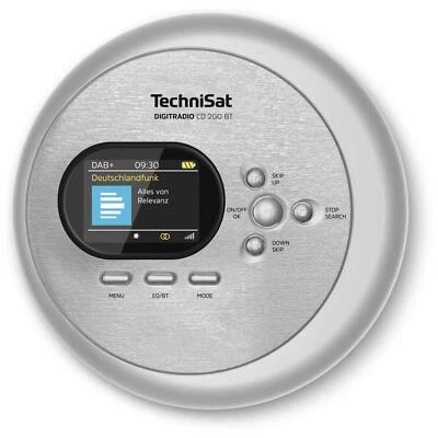 Technisat DigitRadio CD2GO BT silber CD-Player - Bild 1 von 3