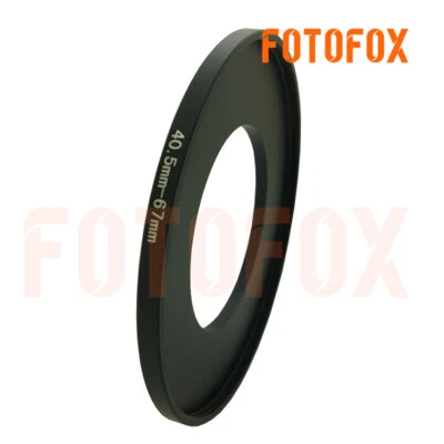 40.5mm to 67mm Stepping Step Up Filter Ring Adapter 40.5mm-67mm 40.5-67mm M to F - Image 1 of 2