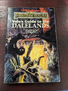 Volo's Guide To The Dale Lands Forgotten Realms 9524 AD&D TSR - Picture 1 of 2
