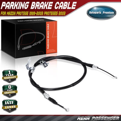 Cabo de freio de estacionamento traseiro direito destro para Mazda Protege 1999 2000-2003 Protege5 2003 - Imagem 1 de 4