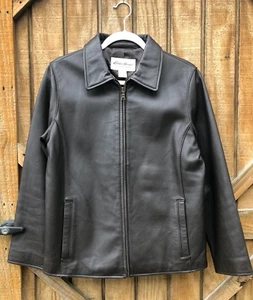 Vintage Eddie Bauer Lederjacke S braun Motorrad - Bild 1 von 7